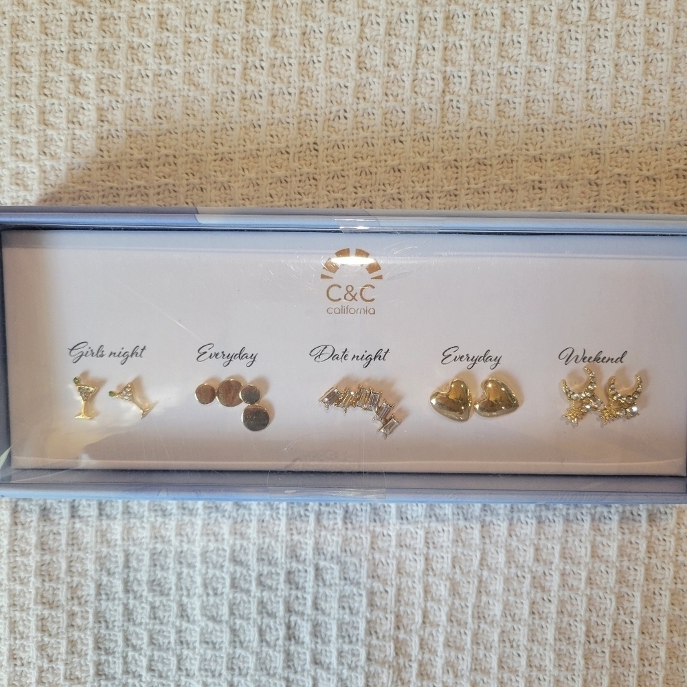 C&C California Gold Earring Set - Picture 2 of 6